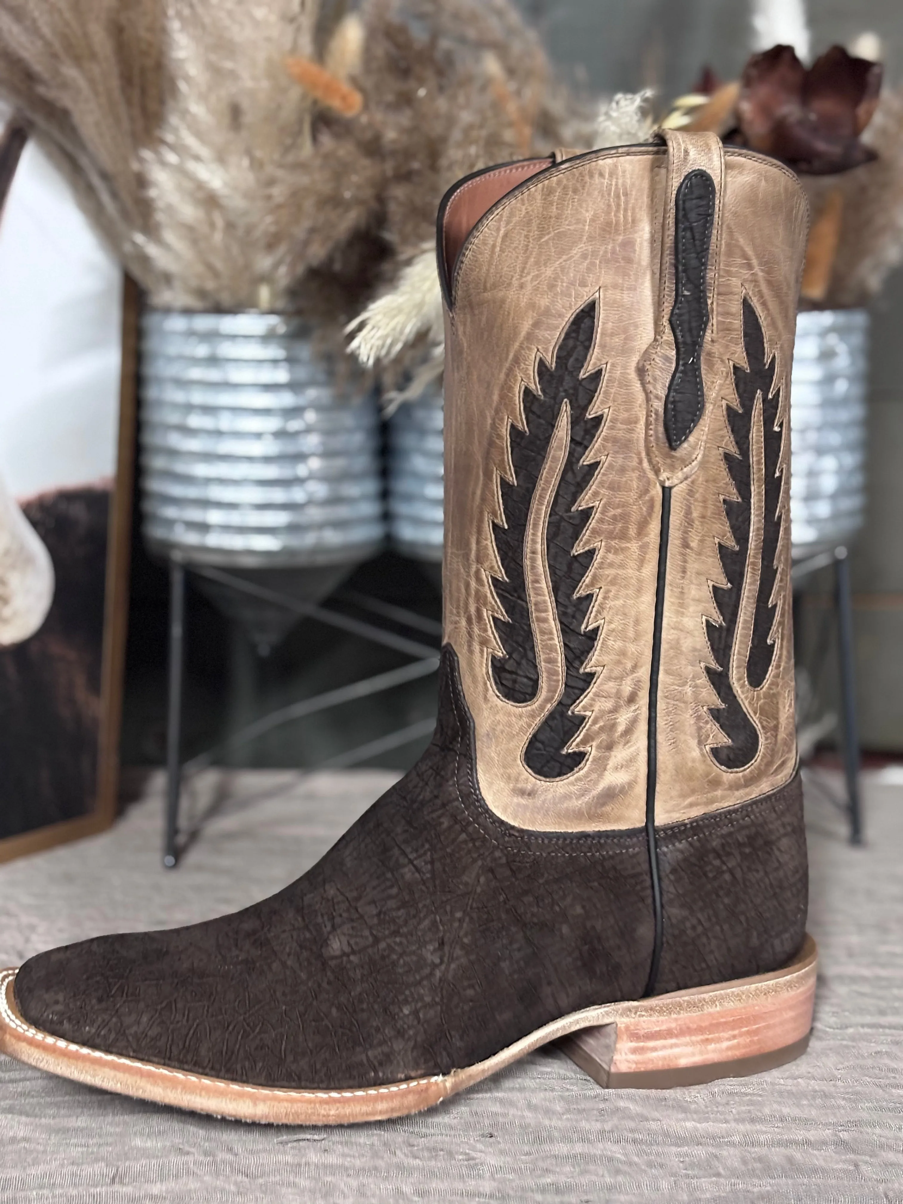 Durable Shell Windy Weather Feather Light Outdoor Trek Black Jack Hippo Chocolate Men's Boots