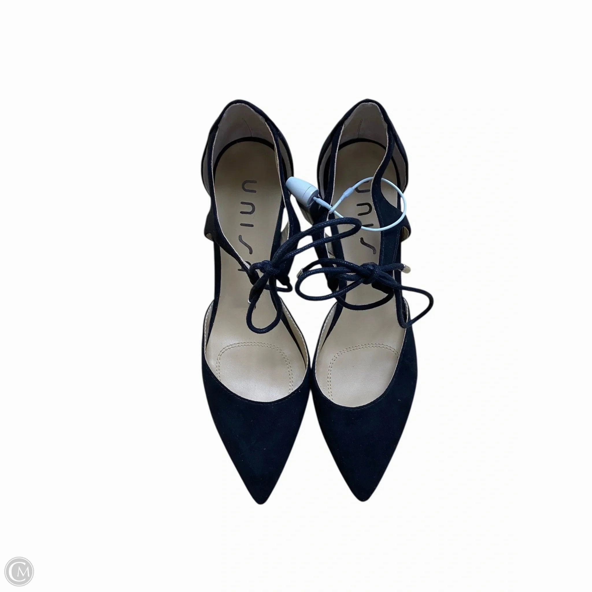 Shoes Heels Stiletto By Unisa In Black, Size: 7.5 Padded collar Cute Party Heels