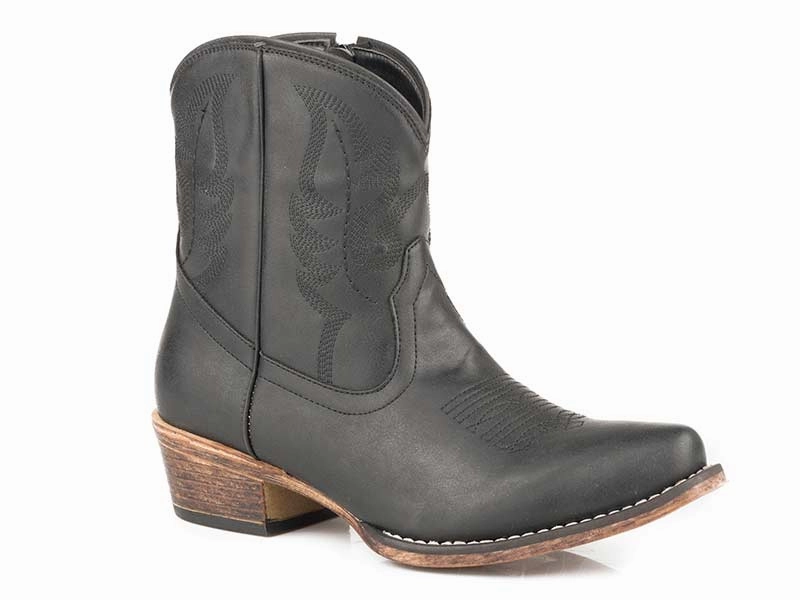 Roper Ladies Shay Shortie Boots Style 09-021-1567-2642 Anti Odor Stylish Explorer Machine washable