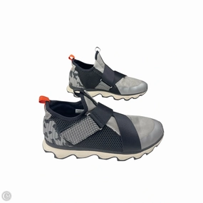 Shoes Sneakers By Sorel In Black & Grey, Size: 10 Smooth Zone