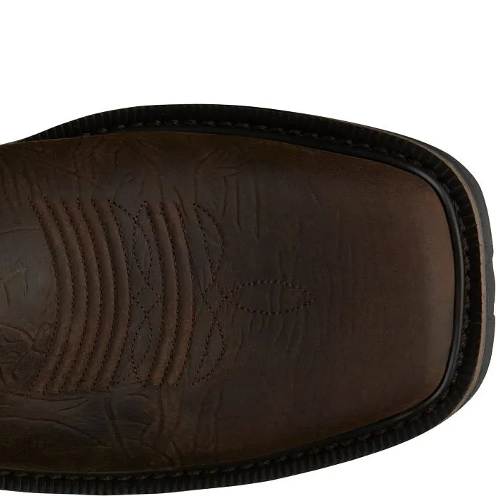 Justin Mens Joist Waterproof Work Boots Style SE4624 High Resilience Gear Slip-resistant Design