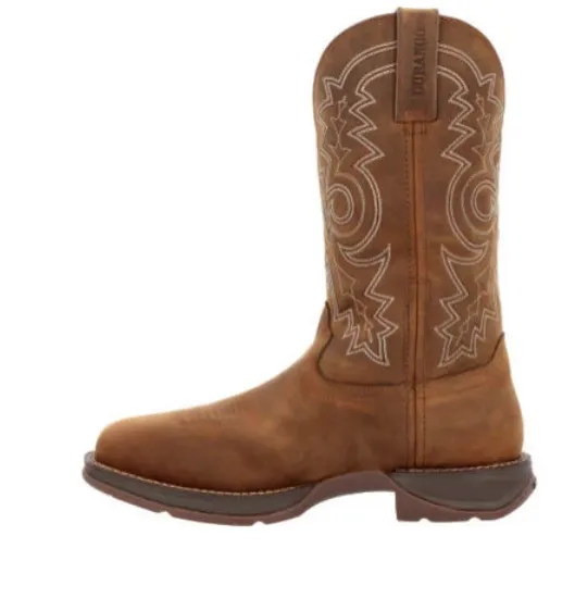 Rural Terrain DURANGO MENS REBEL WORK STEEL TOE WATERPROOF WESTERN BOOT STYLE DDB0389