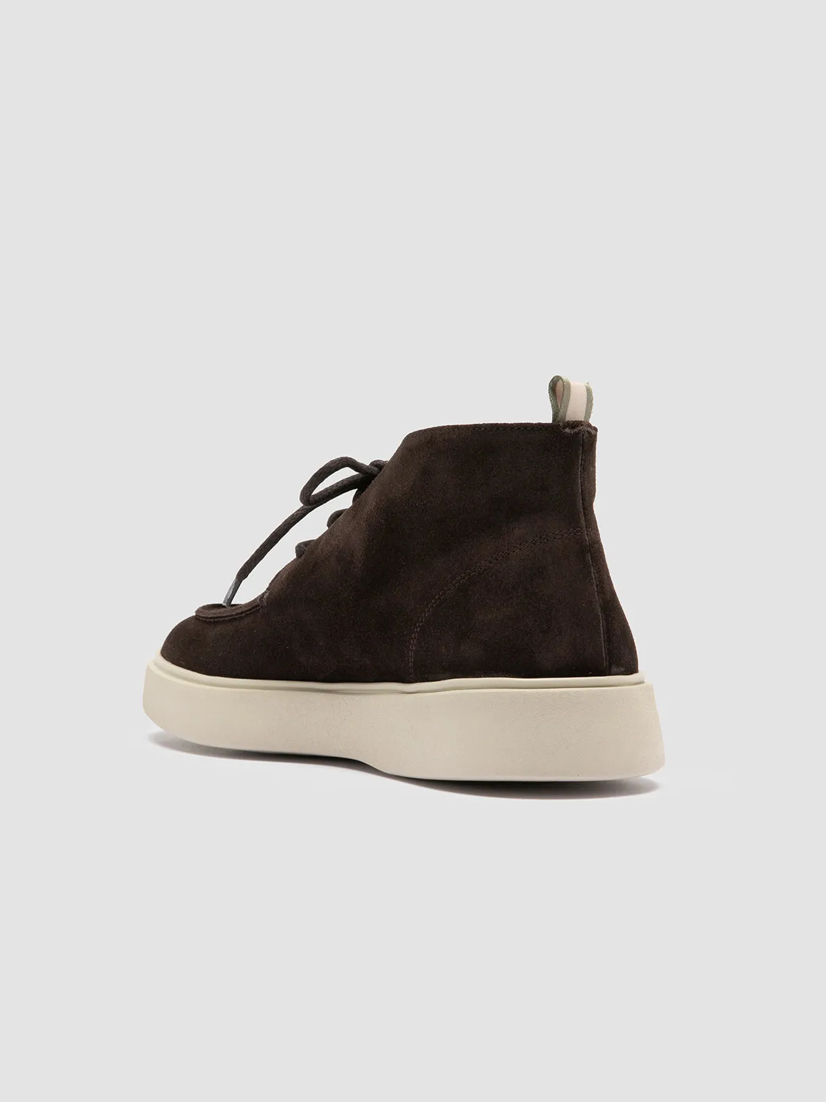 Reinforced Form Weather Resistant User Reinforced Form Trail Exploration FRAME 002 - Dark Brown Suede Chukka Boots
