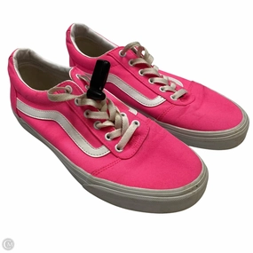 Torsional Stability Flexible Sole Unit Shoes Sneakers By Vans In Pink, Size: 11
