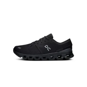 On Running Mens Cloud X 4 Shoes Dark shock - absorbing insole shoes