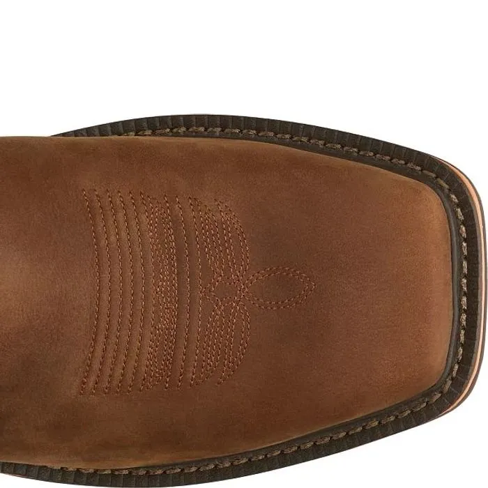 Justin Mens Resistor Nano Composite Toe Work Boots Style CR4012 Rough Walk