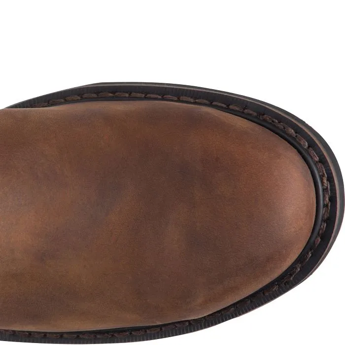 Quick Walk Style Justin Mens Drywall Pull On Steel Toe Boots Style SE4961