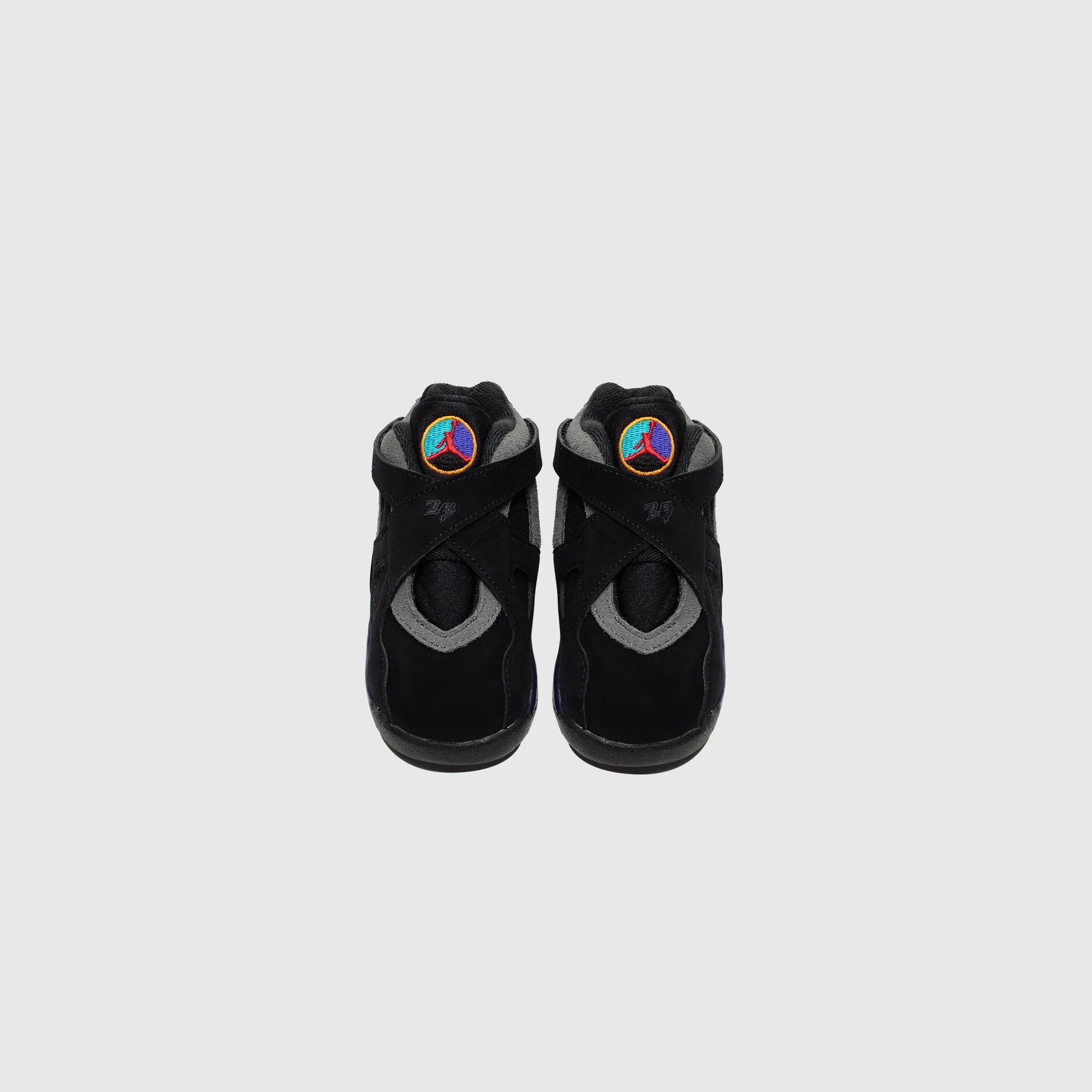 safety shoes running in shaded tracks shoes AIR JORDAN 8 RETRO (TD) "AQUA"