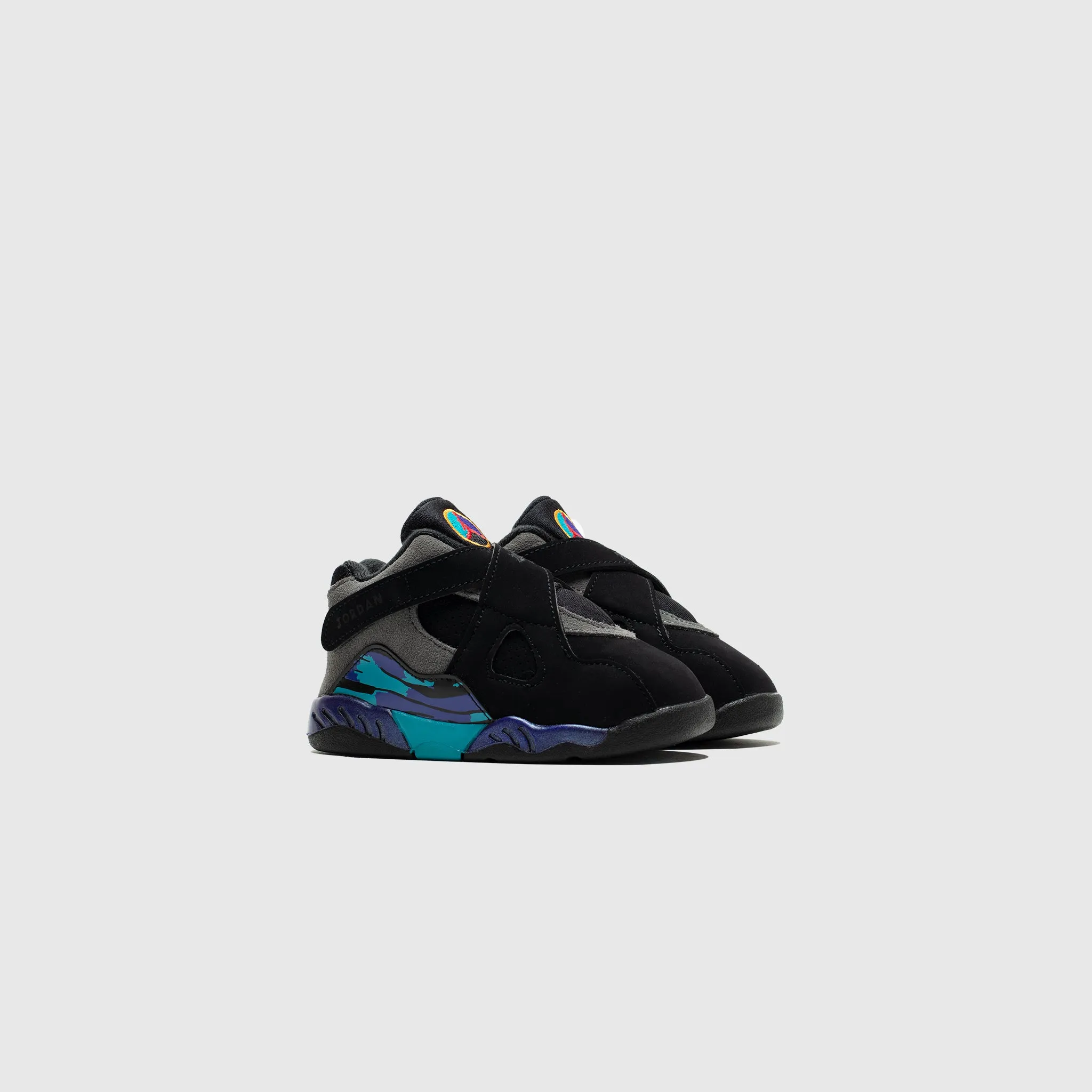 AIR JORDAN 8 RETRO (TD) "AQUA" running on sand shoes