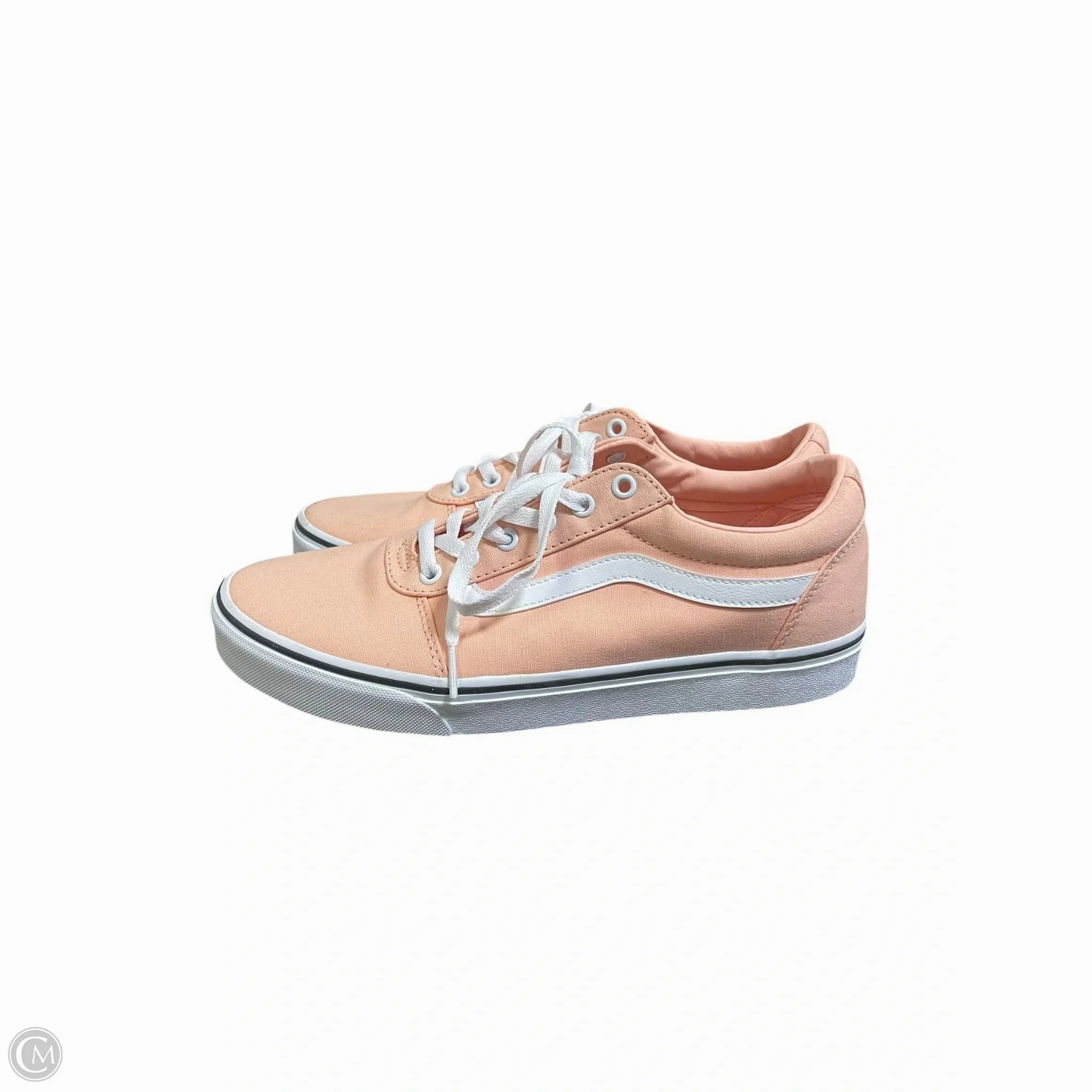 Shoes Sneakers By Vans In Peach, Size: 11 Reinforced Sides