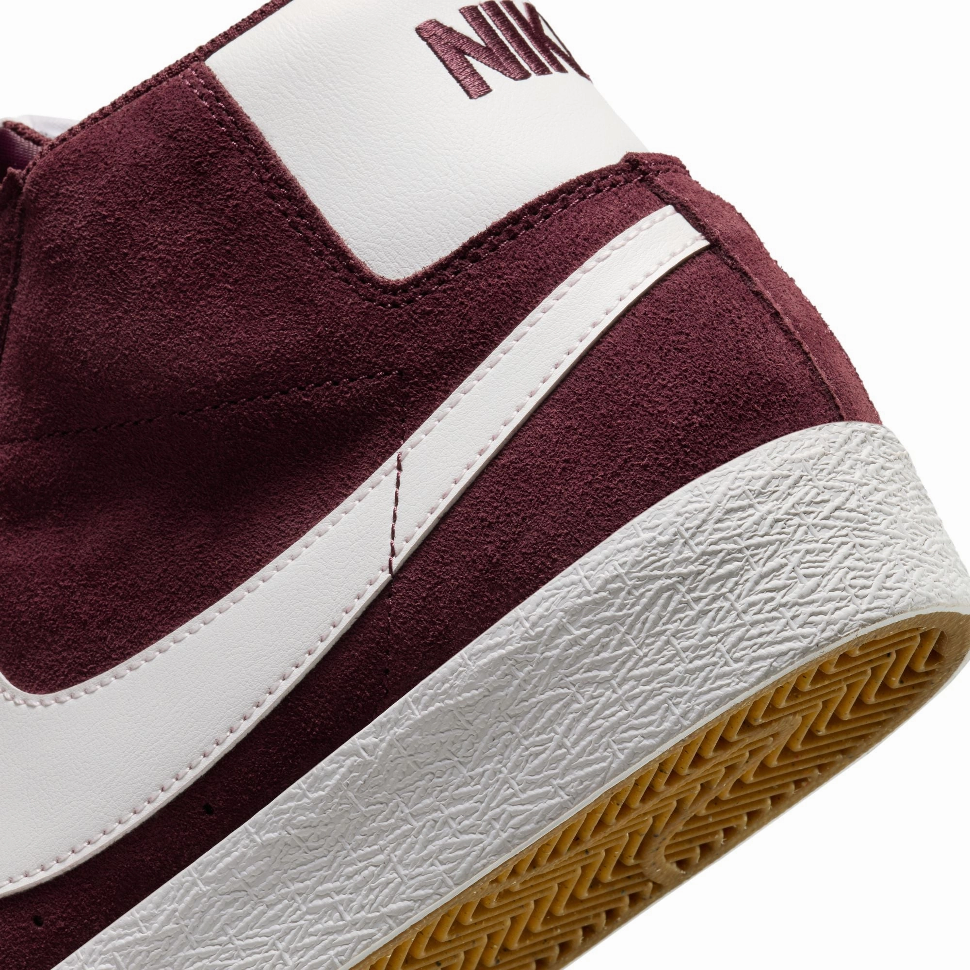 Nike SB Blazer Mid Burgundy Crush Shoes adventure - themed running gear recyclable shoes