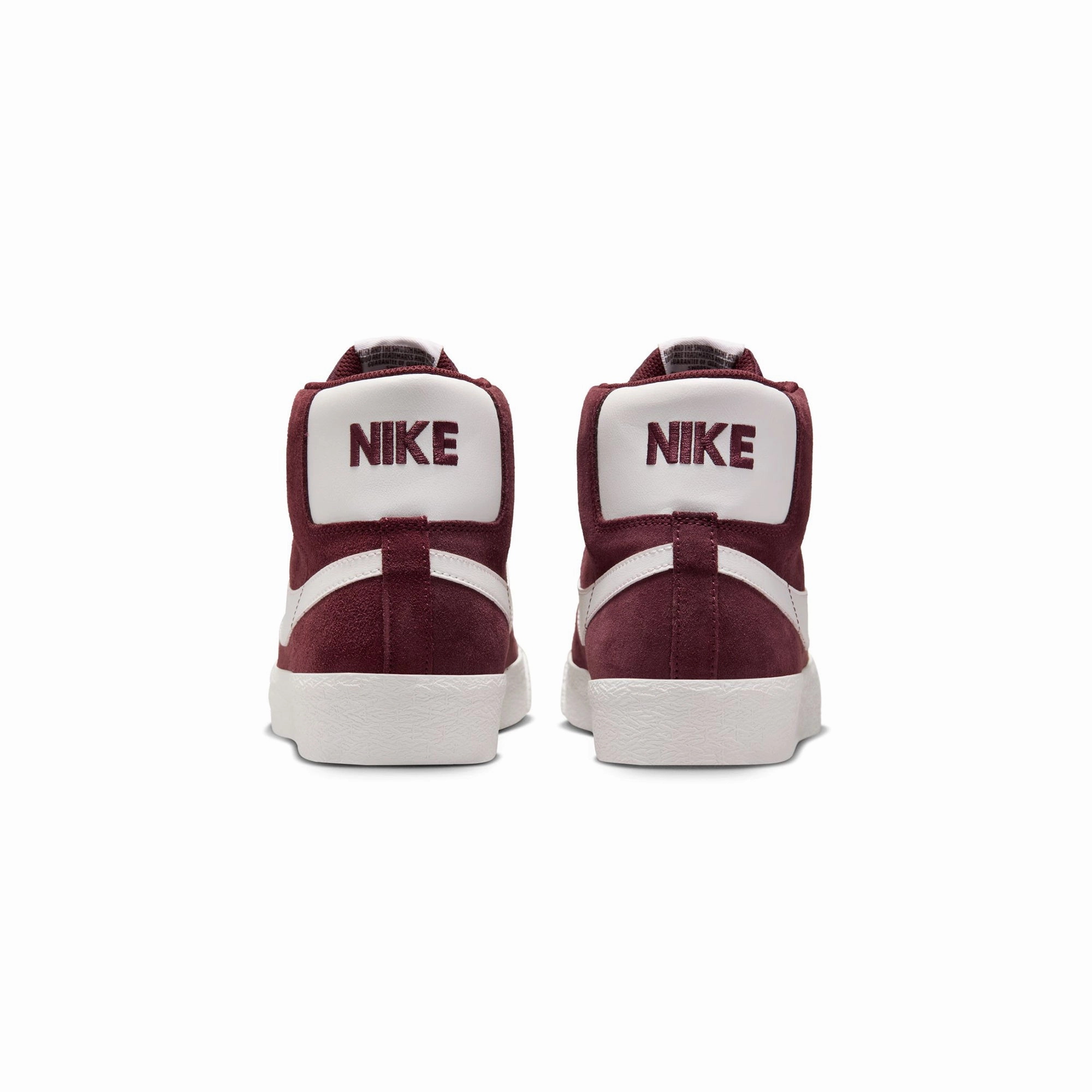 Nike SB Blazer Mid Burgundy Crush Shoes weekend running footwear