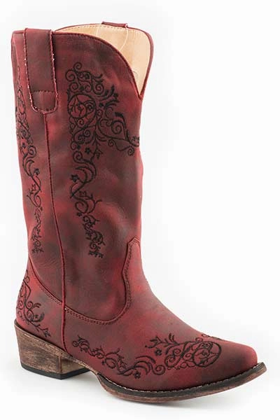 Roper Ladies Snip Toe Boot Style 09-021-1566-1001 Extreme Grip