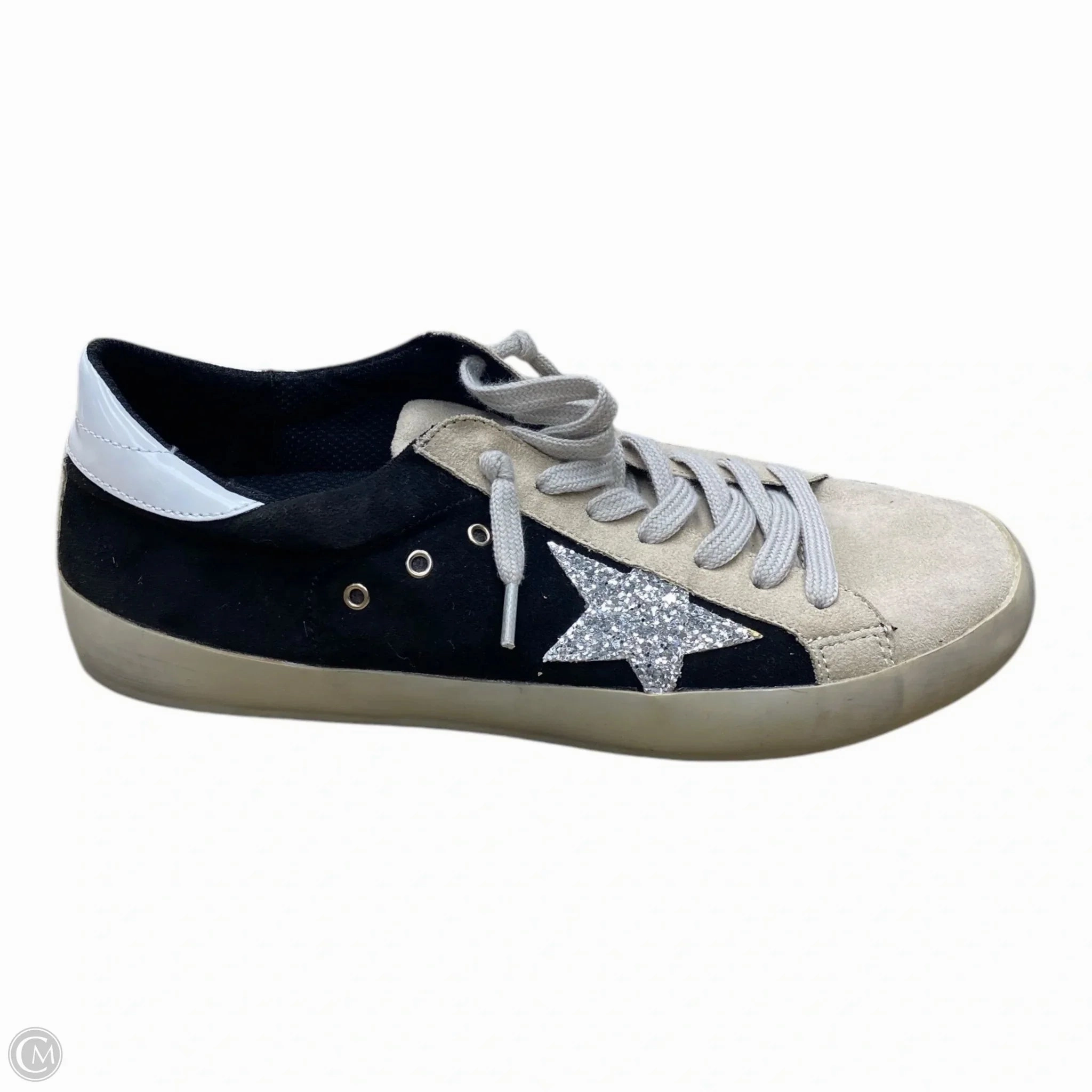 Comfort Rating EVA Composite Shoes Sneakers By Shu Shop In Black & Tan, Size: 9