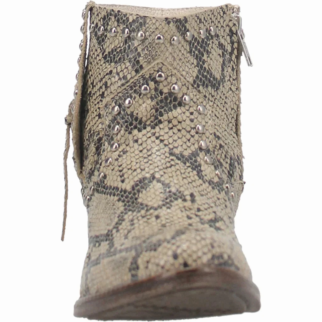 Waterproof Upper DINGO CLEMENTINE LEATHER BOOTIE STYLE DI866