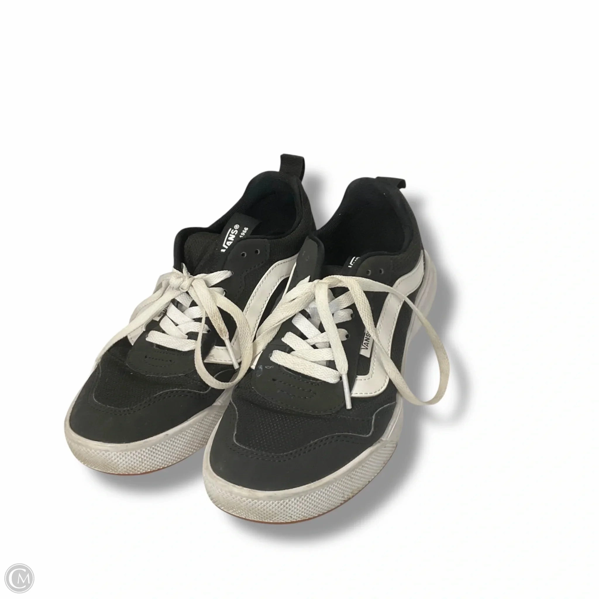 Speed Ready Gym workout Shoes Sneakers By Vans In Black & White, Size: 8