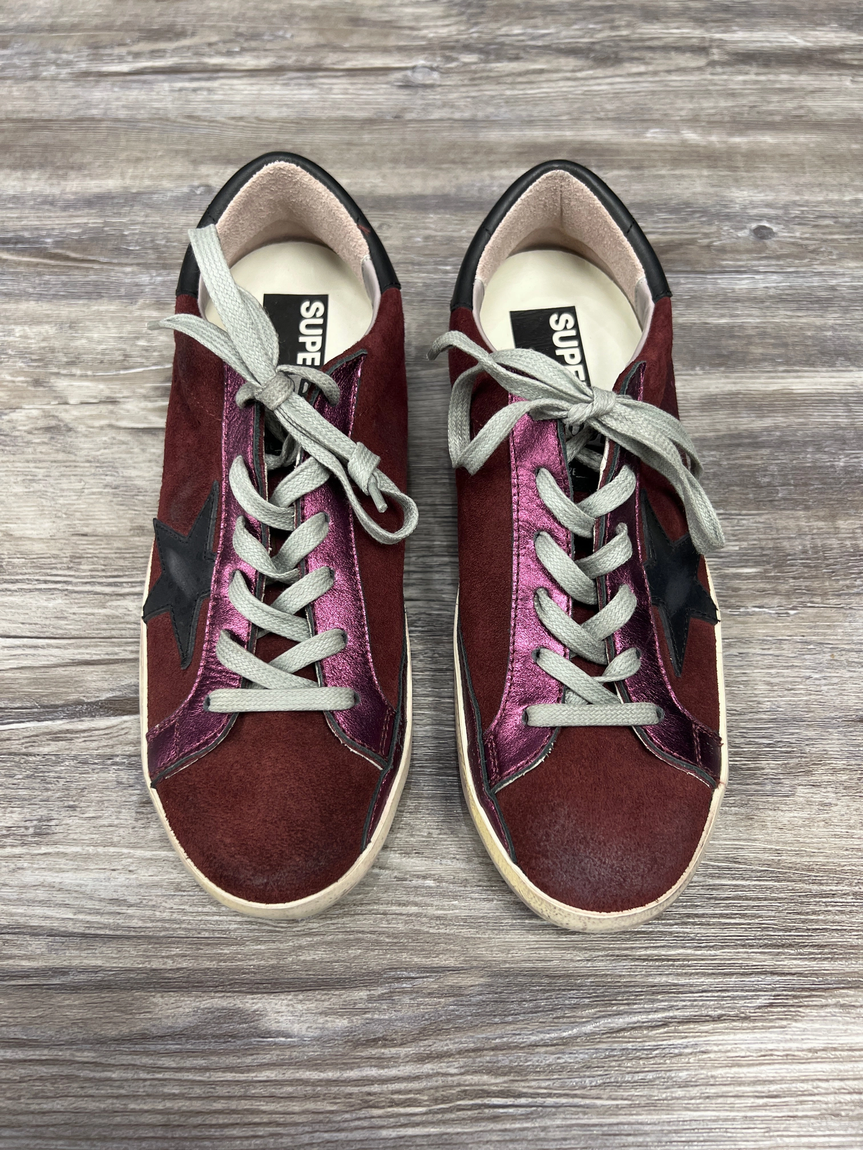 Core Flex Quality Red Shoes Sneakers Golden Goose, Size 8