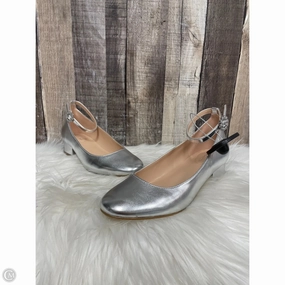 Shoes Heels Block By Bandolino In Silver, Size: 6 Durable Material