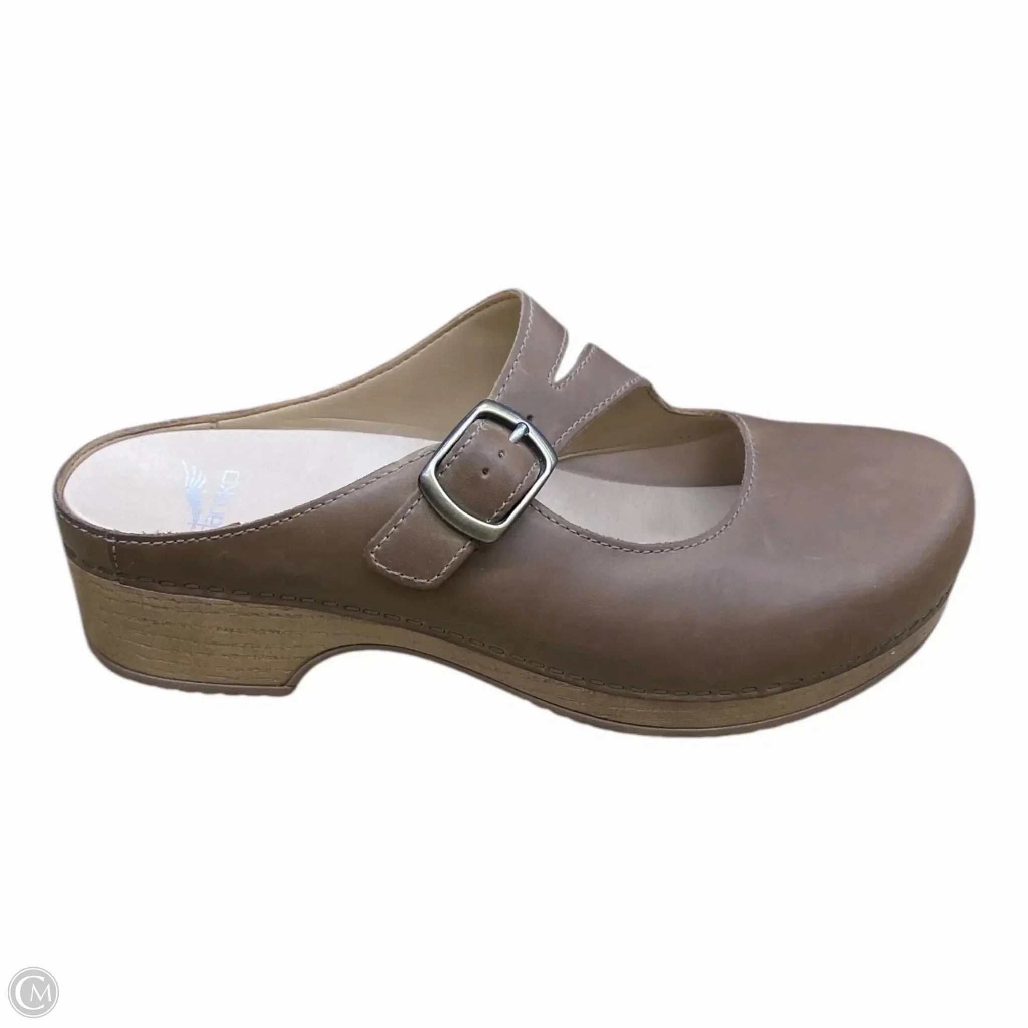 Shoes Heels Block By Dansko In Brown & Tan, Size: 9.5 Luxurious Sandals