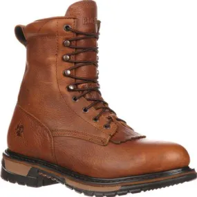 Comfortable Arch Support ROCKY ORIGINAL RIDE LACER WATERPROOF WESTERN BOOTS Style FQ0002723
