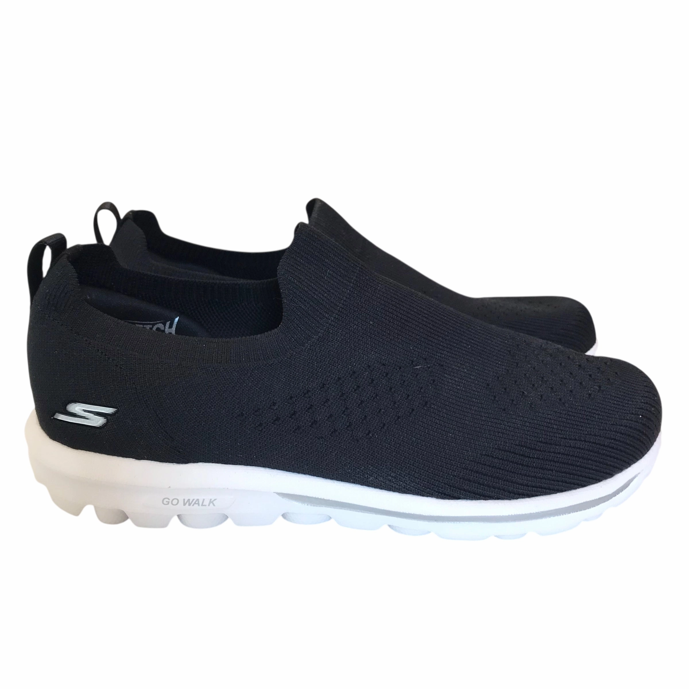 Shoes Sneakers By Skechers In Black & White, Size:7.5 Daily Athlete