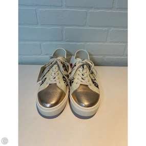 Shoes Sneakers By Sanctuary In Pink & White, Size: 10 Iconic Piece Reinforced Lace Holes