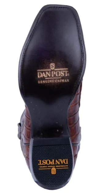 Dan Post Men's Bayou Western Boots Square Toe Style DP3074 Classic Design