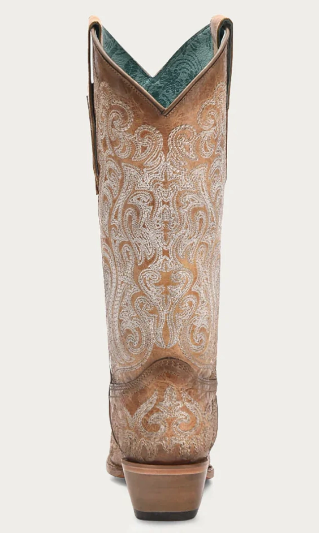 anti-odor Corral Ladies Crackled Luminescent Boots Style C4144