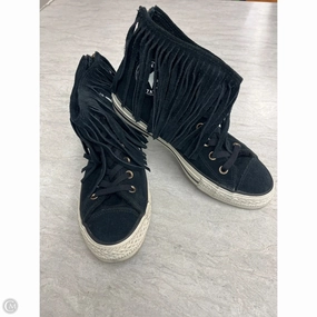 Shoes Sneakers By Converse In Black, Size: 8 Subtle Texture Non Slip Outsole Patterns