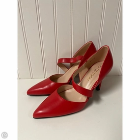 formal dress shoes Chic Sandals for Day Shoes Heels Stiletto By Clothes Mentor In Red, Size: 7