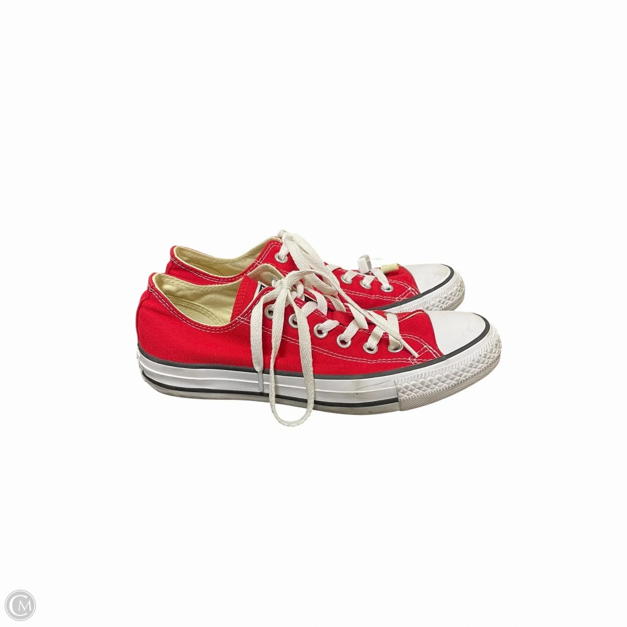 Shoes Sneakers By Converse In Red, Size: 8 Tough Rubber
