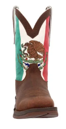 Functional Wear Zip Up DURANGO MENS MEXICO FLAG WESTERN BOOT STYLE DDB0430