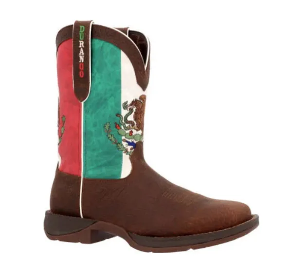 City Trek DURANGO MENS MEXICO FLAG WESTERN BOOT STYLE DDB0430