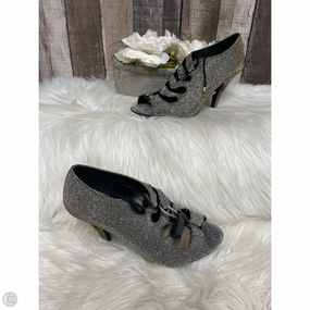 Dressy Stilettos Shoes Heels Stiletto By Fioni In Silver, Size: 9