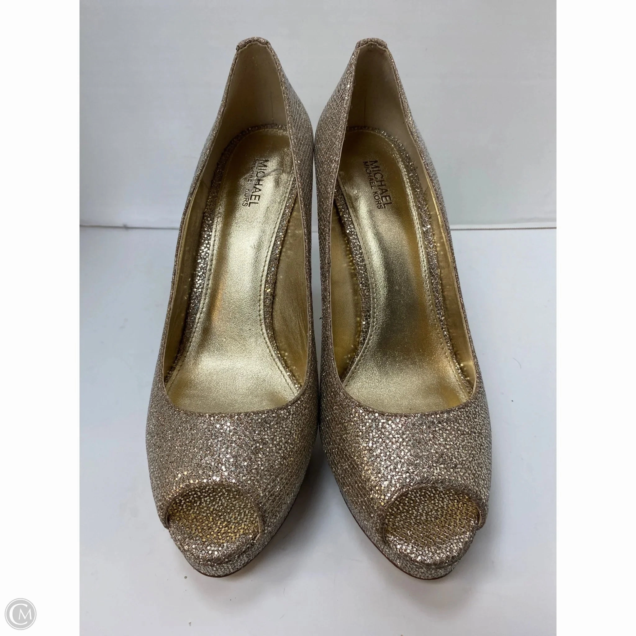 Shoes Heels Stiletto By Michael By Michael Kors In Rose Gold, Size: 9 Easy to Wear