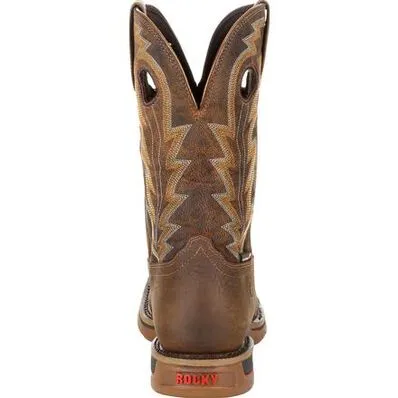 Sturdy Shear Warm ROCKY LONG RANGE COMPOSITE TOE WATERPROOF WESTERN BOOT RKW0303