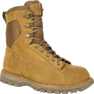 Rugged Protection ROCKY MENS PORTLAND SIDE ZIP COMPOSITE TOE PUBLIC SERVICE BOOT RKD0070