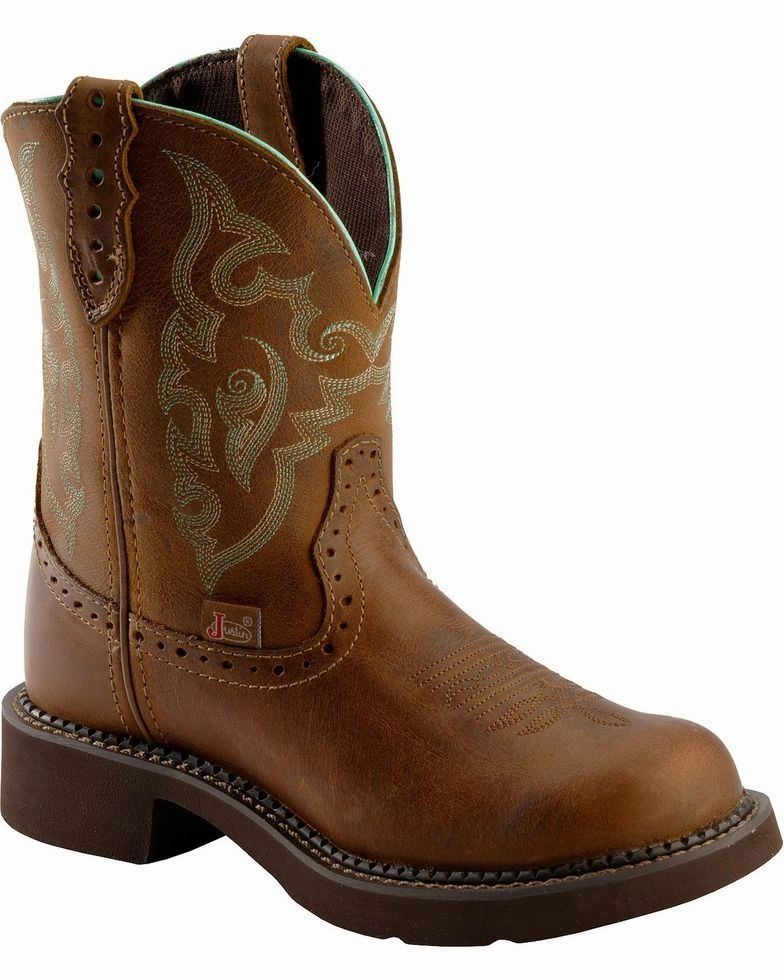Justin Gypsy Womens Round Toe Western Boots Style GY9606 High Shaft Round Toe