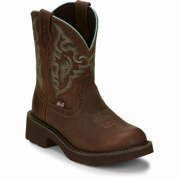 Justin Gypsy Womens Round Toe Western Boots Style GY9606 Impact absorption