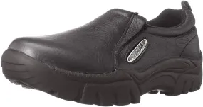 Roper Boots Mens Smooth Black Tumbled Style  09-020-0601-0208 Fleece Soft