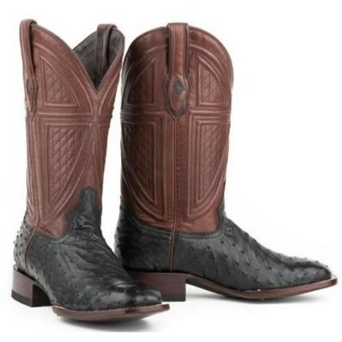 ROPER DILLON OSTRICH MENS BOOT STYLE 12-020-1852-0210 Storm Wear Thermal Core Nature Lover