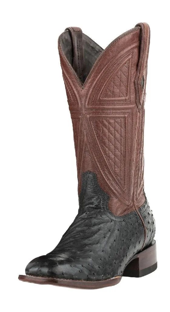 ROPER DILLON OSTRICH MENS BOOT STYLE 12-020-1852-0210 Soft Cushioning Rainy Day