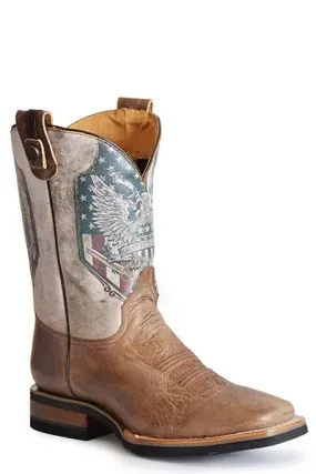 ROPER MENS CONCEALED CARRY 2ND AMENDMENT CCS RIDER BOOTS STYLE 09-020-8282-8272 Mud Resistant Trail Exploration