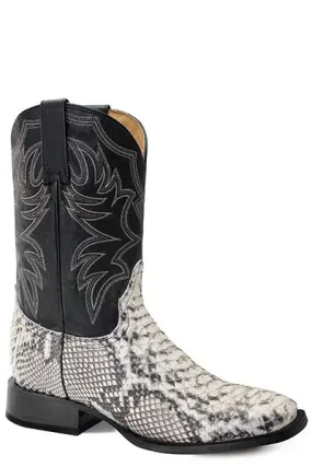 Protective Finish Nature Lover Enhanced grip ROPER MENS PEYTON PYTHON SQUARE TOE BOOTS STYLE  09-020-6500-8172