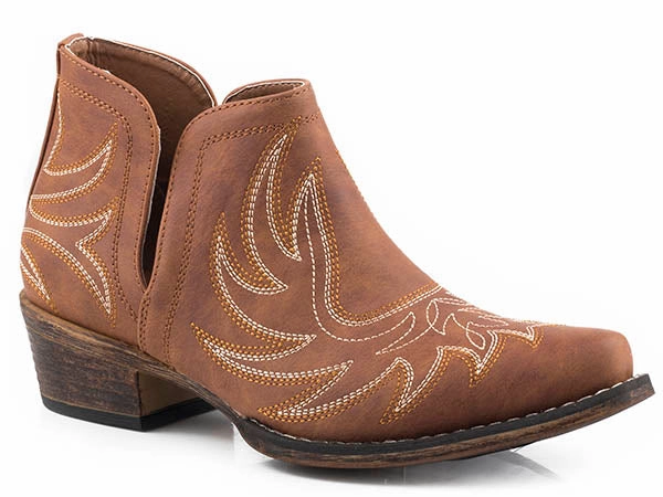 Roper Ladies Ava Ankle Boots Style 09-021-1567-1049 Strong Mood Modern Lines