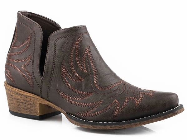 Motor Edge Practical Style Roper Ladies Ava Ankle Boots Style 09-021-1567-1109