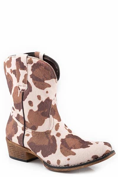 Lightweight Mud Resistant Weekend Wanderer Roper Ladies Emma Shortie Boots Style 09-021-1567-3137