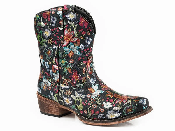 Roper Ladies Ingrid Shortie Boots Style 09-021-1567-1637 Quick Comfort Everyday Chic