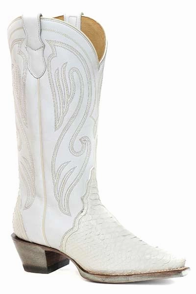 ROPER LADIES OAKLEY PYTHON BOOTS STYLE 09-021-6601-8486 Comfort Lining Winter Walker High-Quality Leather