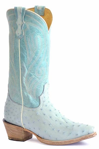 Ranch Mode ROPER LADIES OLIVIA OSTRICH BOOTS STYLE 09-021-6601-8534
